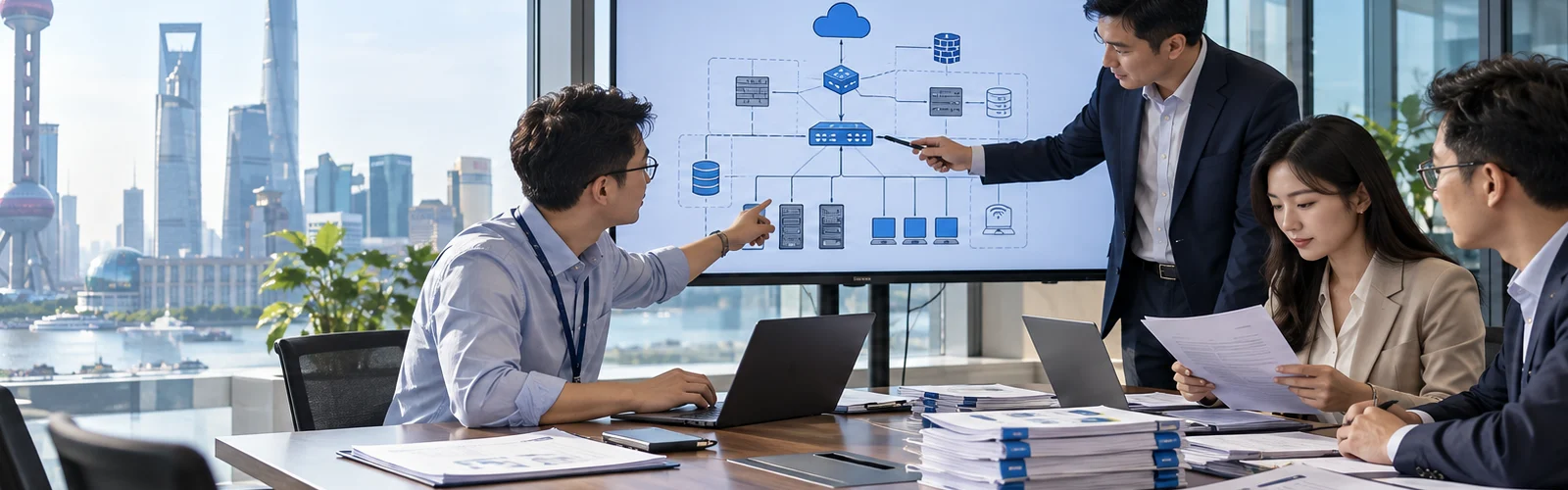 Enterprise IT project delivery, acceptance, and documentation handover