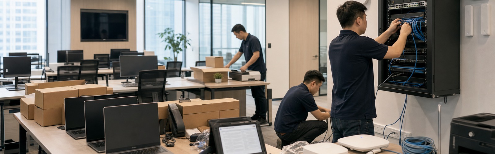 新办公室与新机构 IT 建设 | 企业办公环境落地
