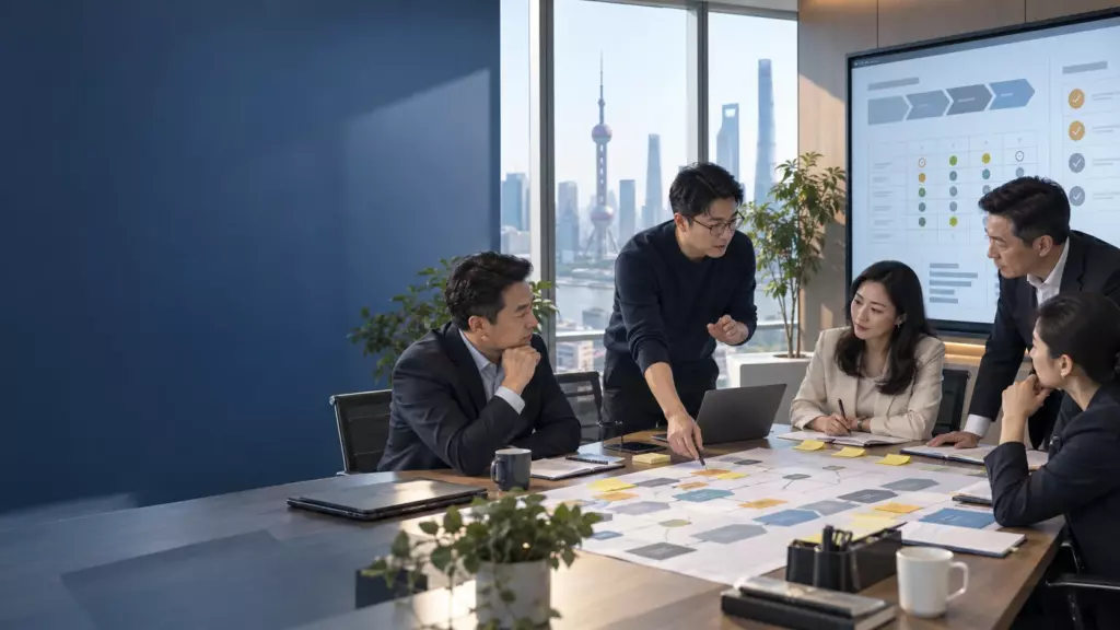 Forward Deployed Engineer running an enterprise AI opportunity workshop